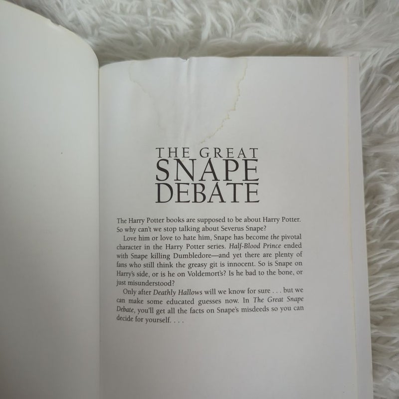 The Great Snape Debate