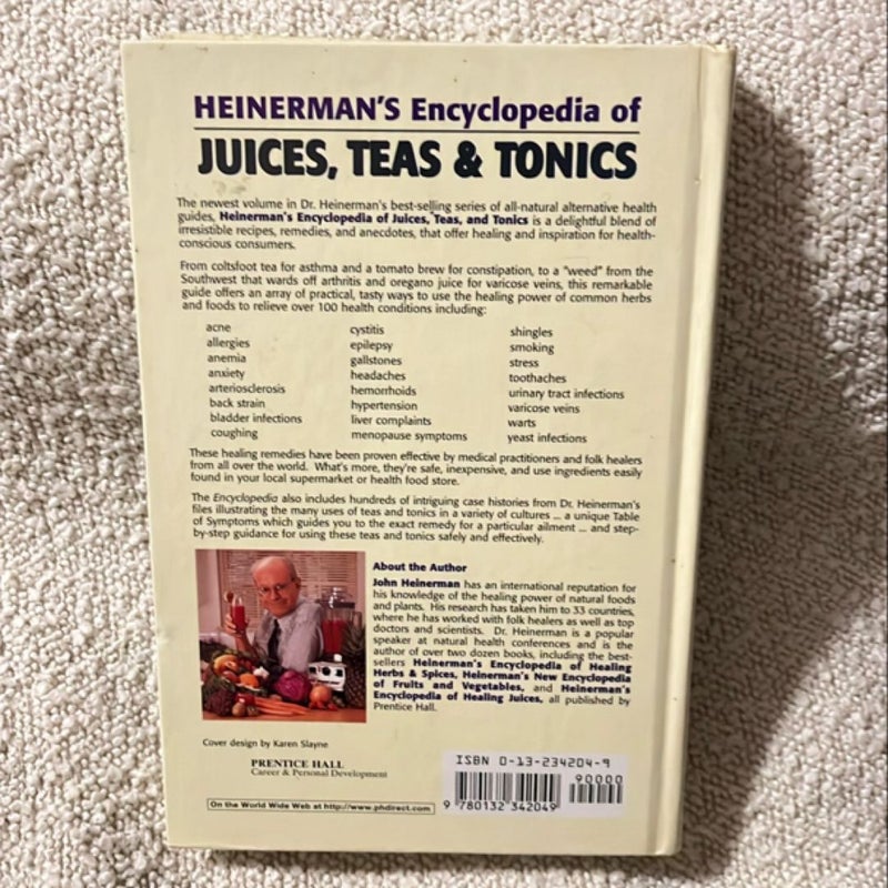 Heinerman's Encyclopedia of Juices, Teas and Tonics