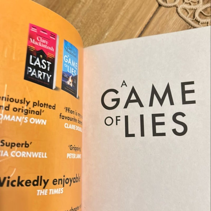 A Game of Lies