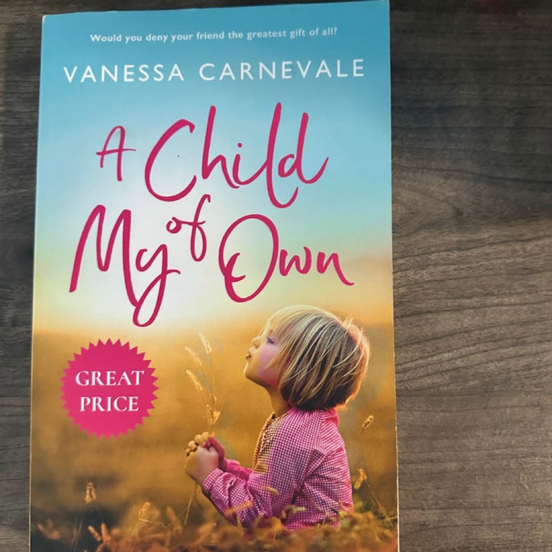 A Child of My Own