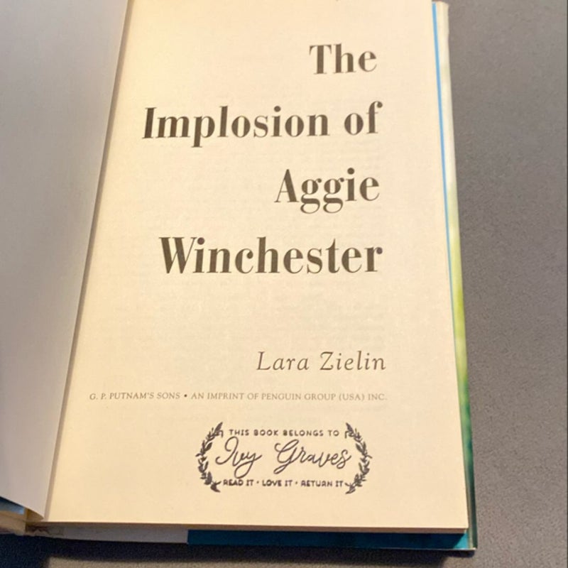 The Implosion of Aggie Winchester