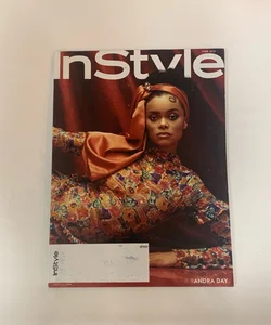 Instyle Andra Day Issue June 2021 Magazine  Plus Versace Dylan Blue Insert 