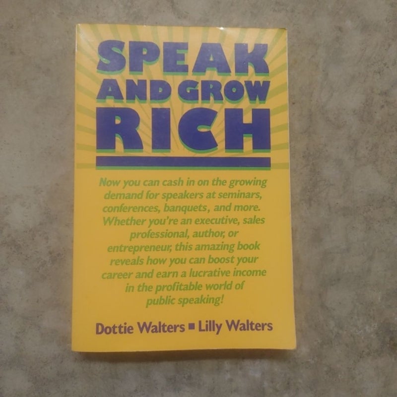 Speak and Grow Rich