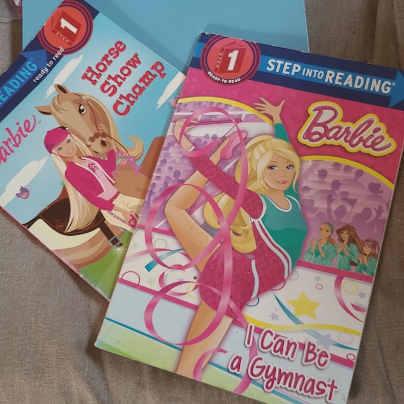 I Can Be a Gymnast (Barbie) and Horse Show Champ bundle