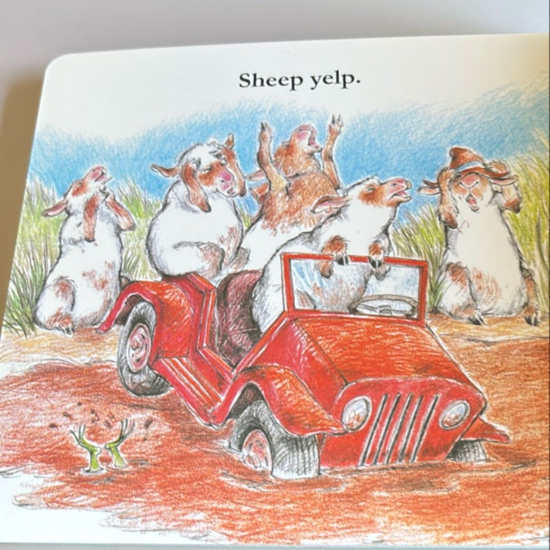 Sheep in a Jeep Board Book