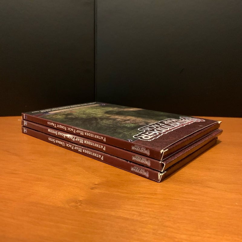 Pathfinder Map Pack Lot: Forest Trails, Road System, Urban Sites