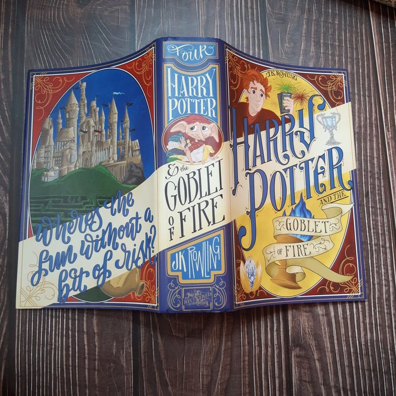 NerdyInk Harry Potter dust jacket set