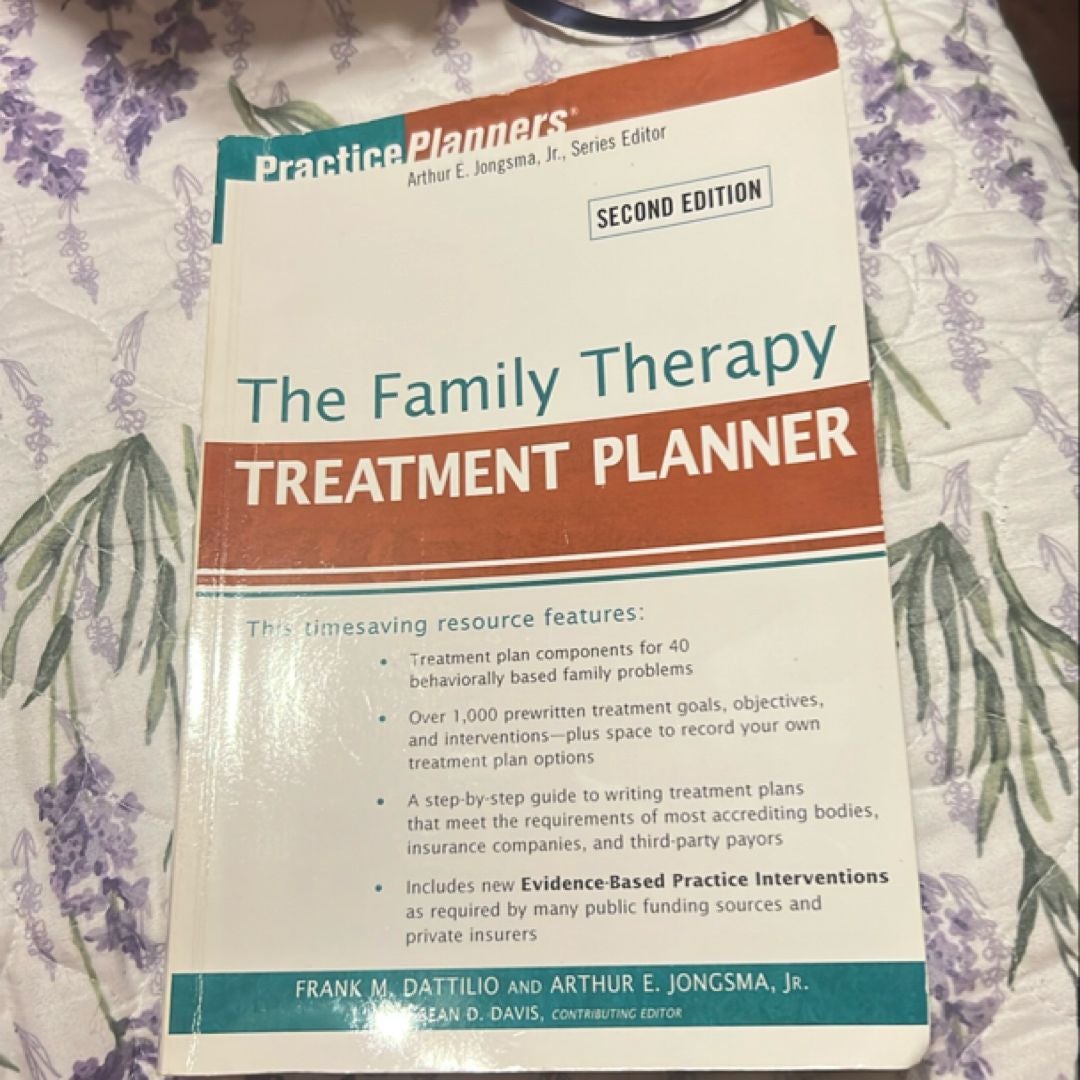 The Family Therapy Treatment Planner