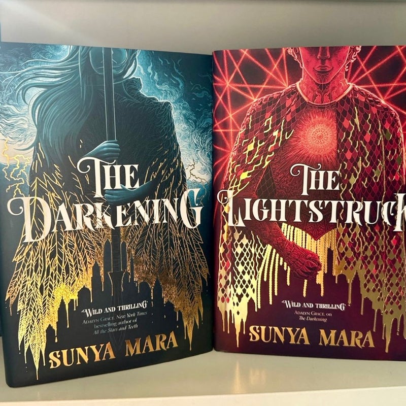 The Darkening - (darkening Duology) By Sunya Mara (hardcover