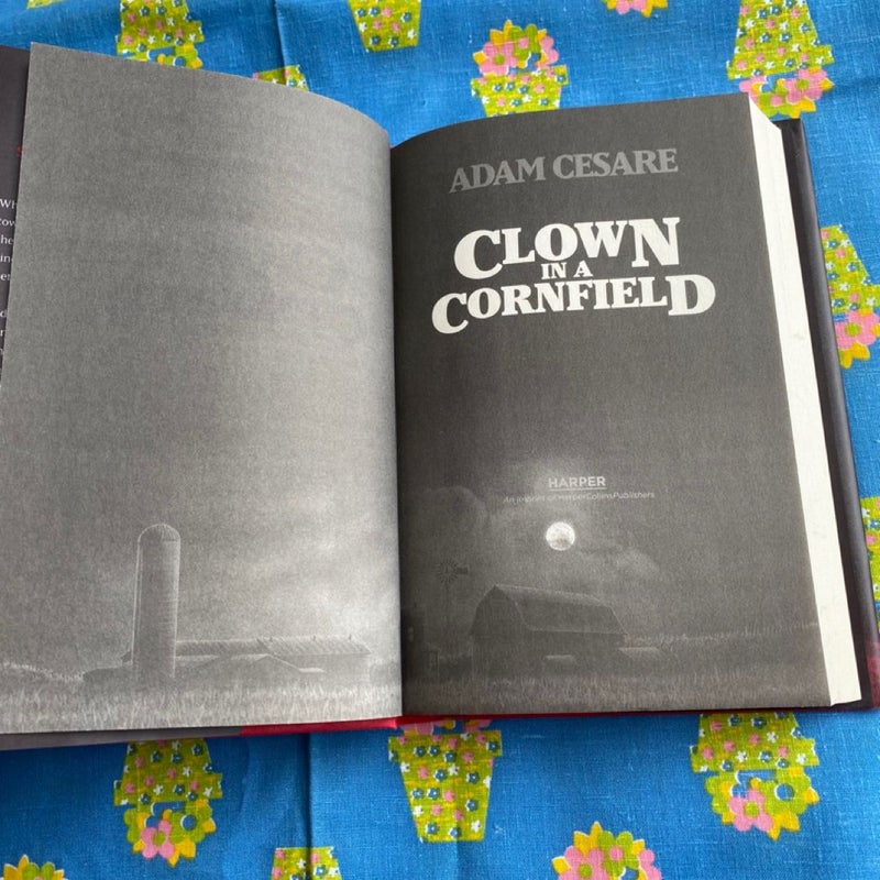 Clown in a Cornfield