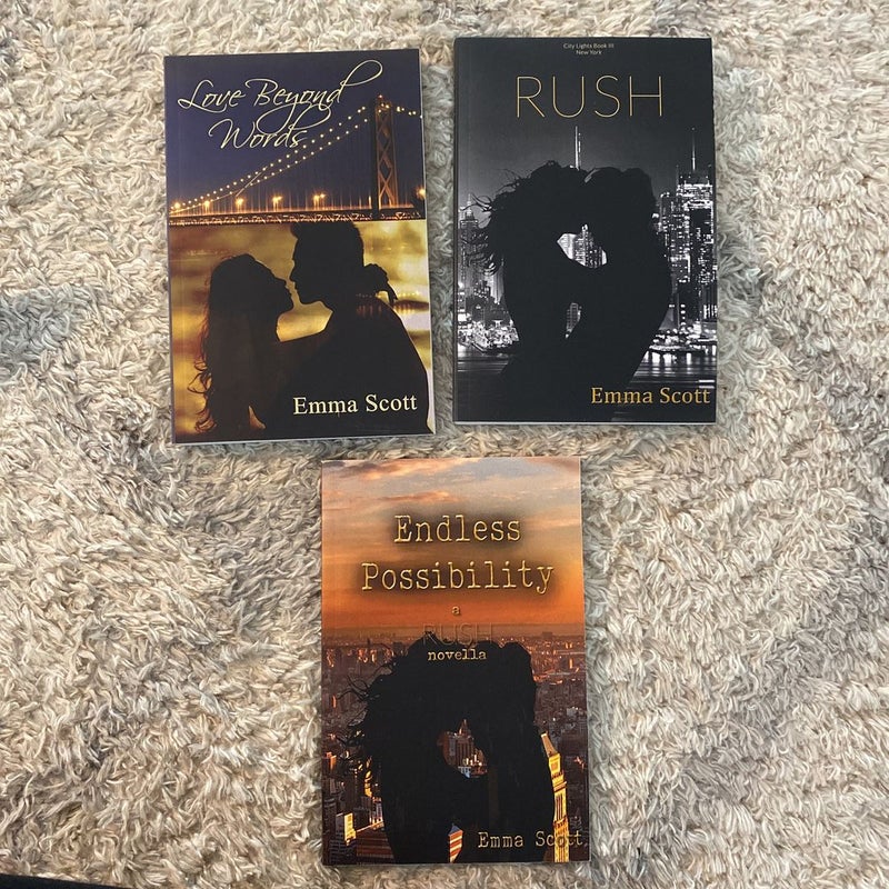 Love Beyond Words, Rush, & Endless Possibility (Signed)