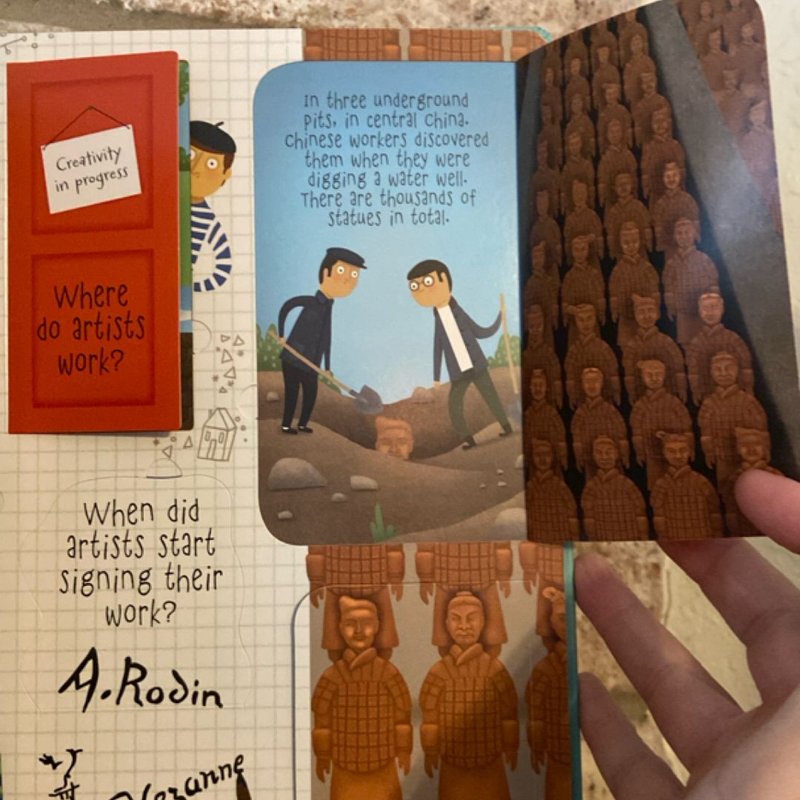 Lift-The-Flap Questions and Answers about Art IR