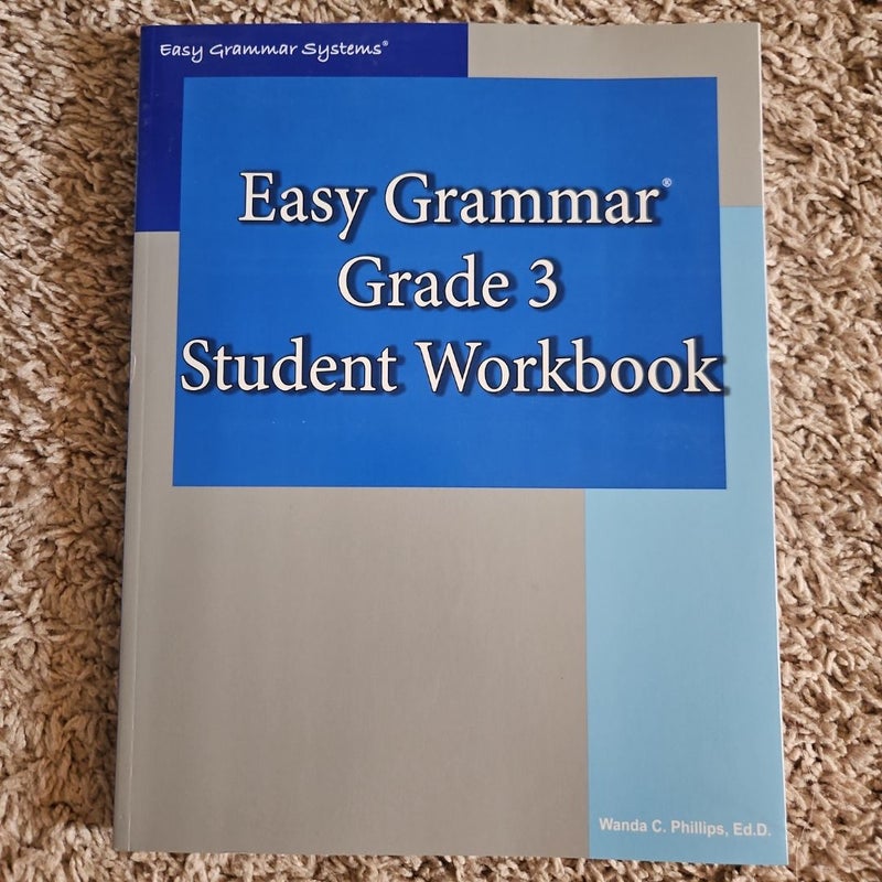 Easy Grammar Grade 3 Student Workbook