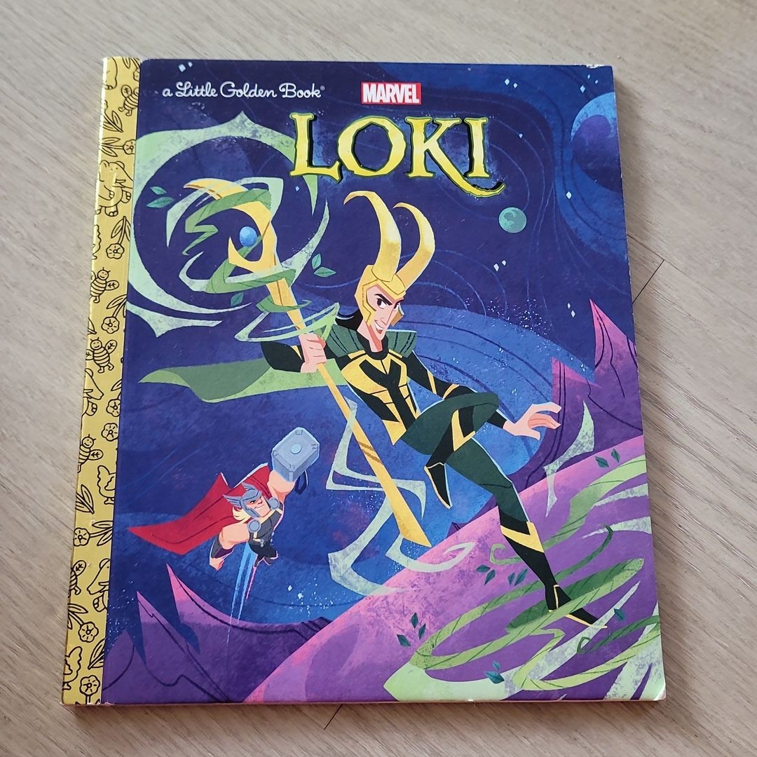 Arie　Kaplan,　(Marvel)　Book　Loki　Golden　Little　by　Hardcover　Pangobooks