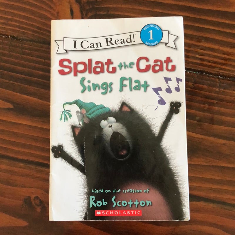 Splat the Cat Sings Flat