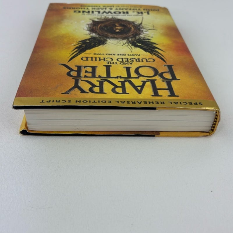 Harry Potter and the Cursed Child Parts One and Two (Special Rehearsal Edition Script)