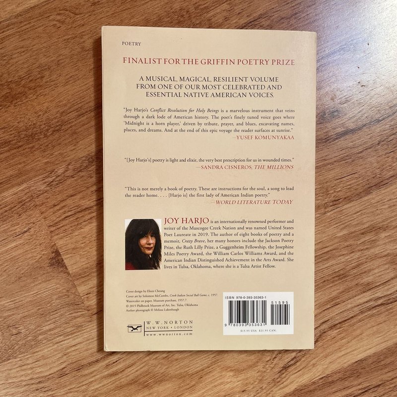 Conflict resolution for holy beings by joy harjo paperback pangobooks