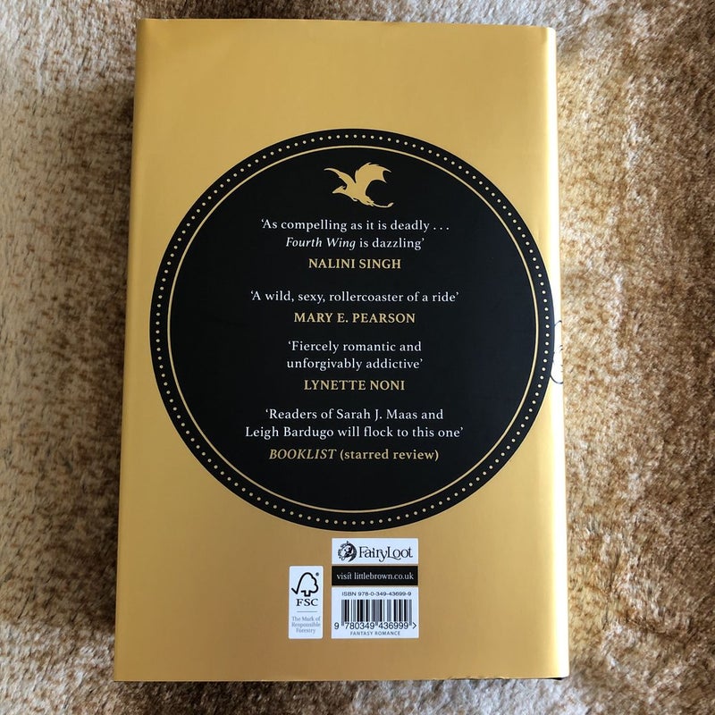 Fourth Wing *Fairyloot SIGNED Exclusive Edition*