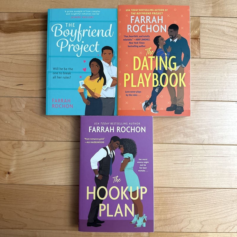 The Boyfriend Project, The Dating Playbook & The Hookup Plan