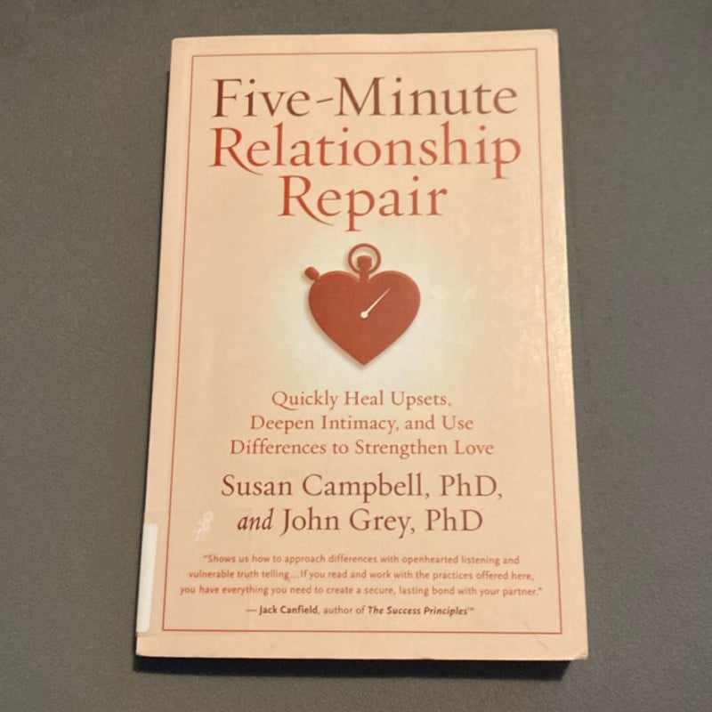 Five-Minute Relationship Repair