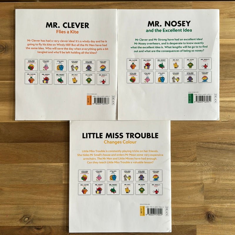 Mr. Clever, Mr. Nosey, Little Miss Trouble