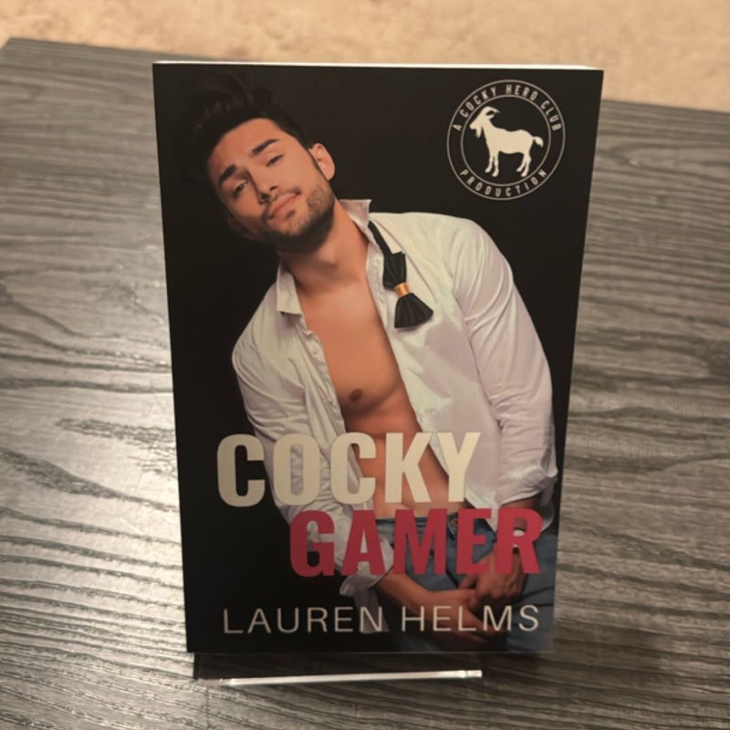 Cocky Gamer  SIGNED