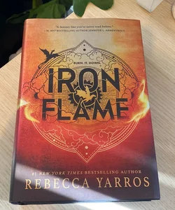 Iron Flame (First Edition Sprayed Edges)
