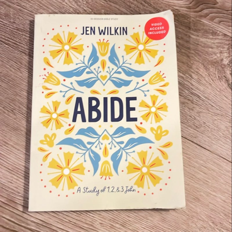 Abide - Bible Study Book with Video Access