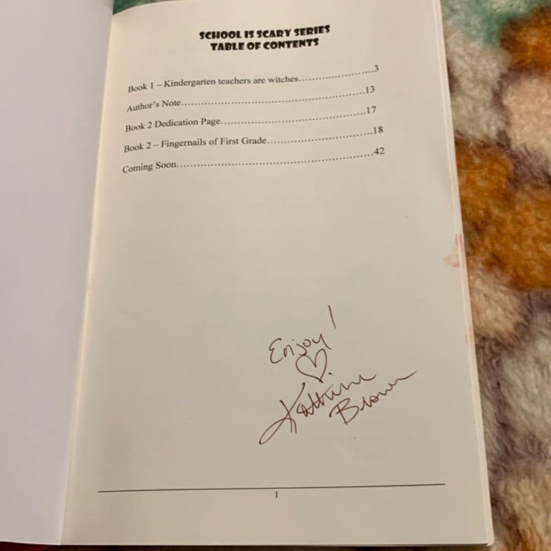 School Is Scary - Book 1 & Book 2