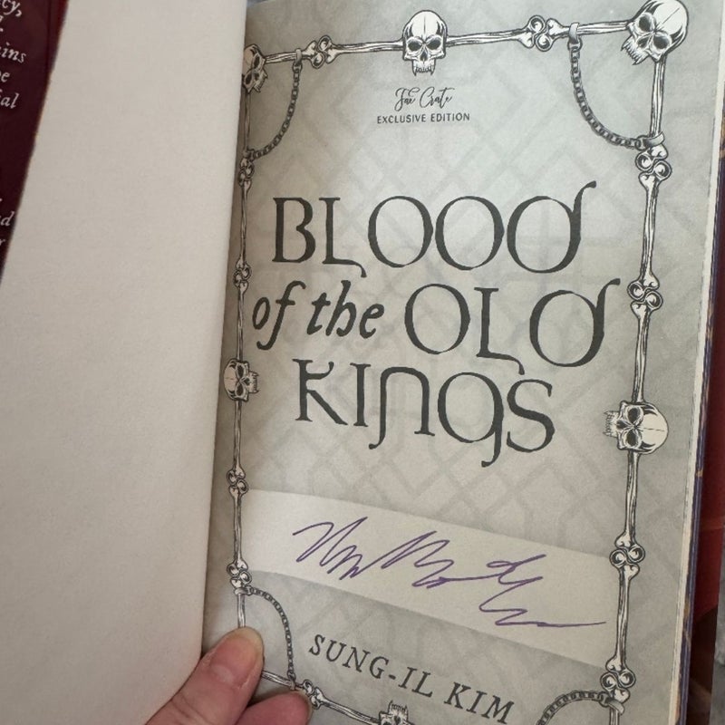 Blood Of The Old Kings by Sung Il-Kim - Fae Crate Exclusive Edition, Signed