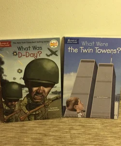 What Were the Twin Towers?  What was D-Day?  2 books