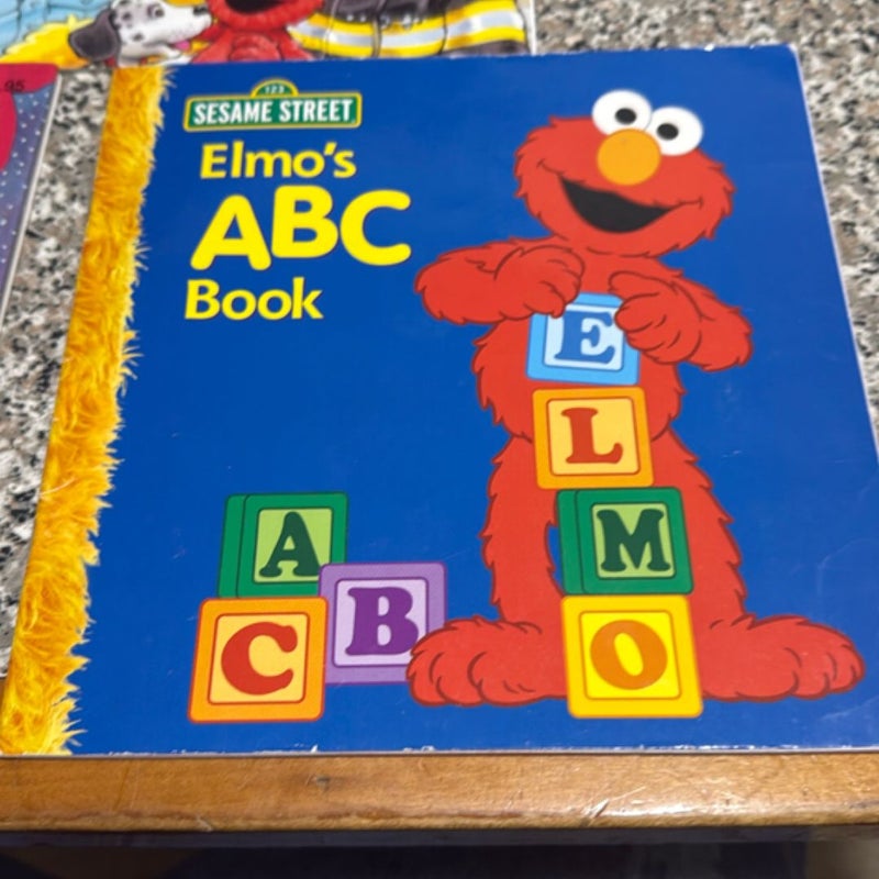 Sesame Street book lot of 3 
