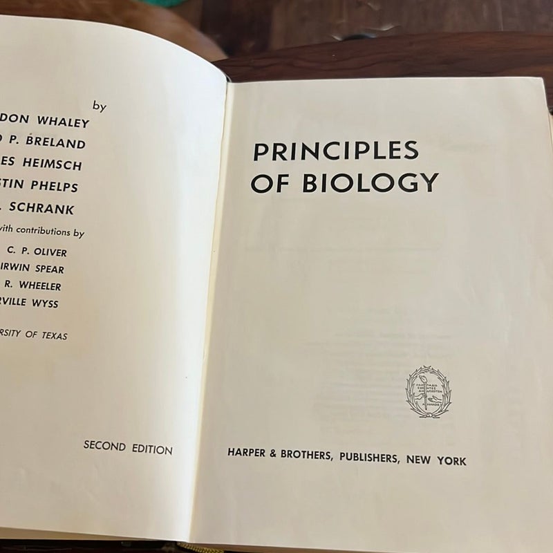 Principles of Biology