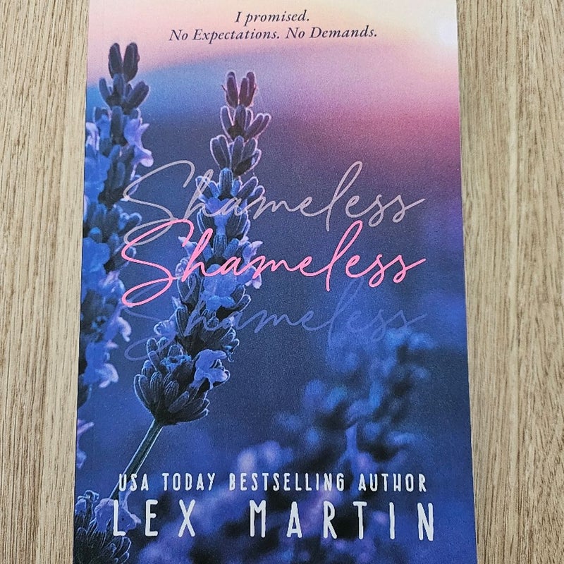 SIGNED Shameless by Lex Martin (Special Edition)