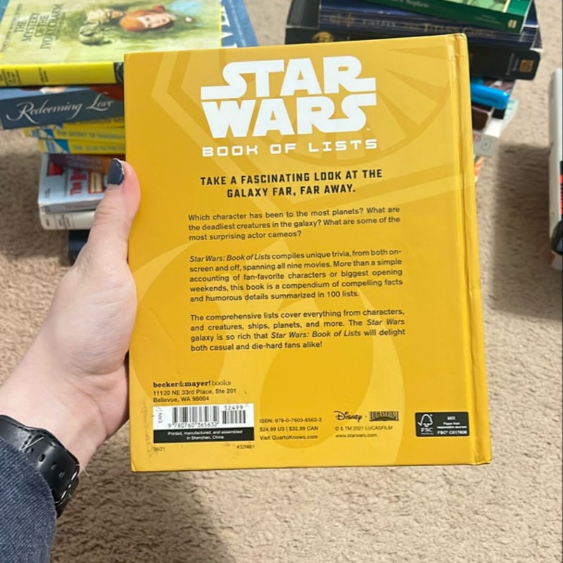 Star Wars: Book of Lists