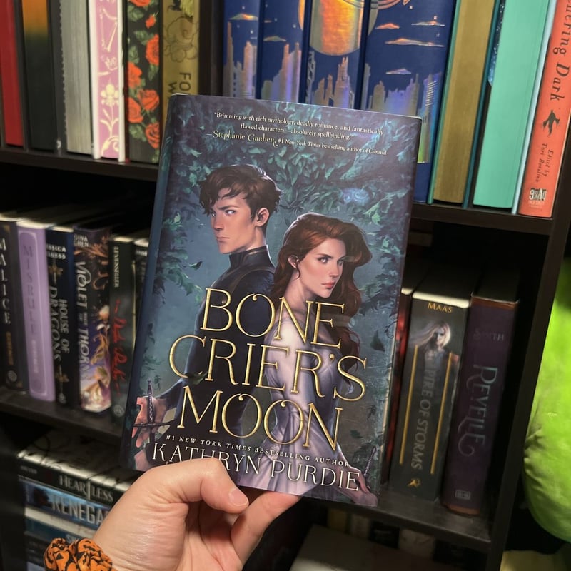 Bone Criers Moon SIGNED Owlcrate exclusive by Kathryn Purdie