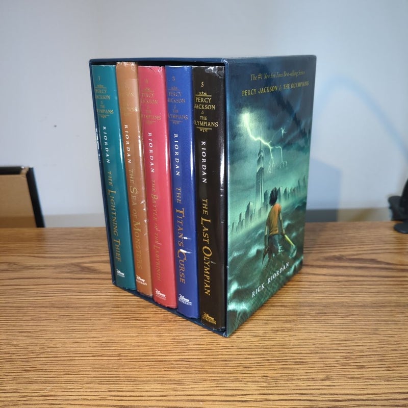 OOP Percy Jackson and the Olympians Hardcover first editions