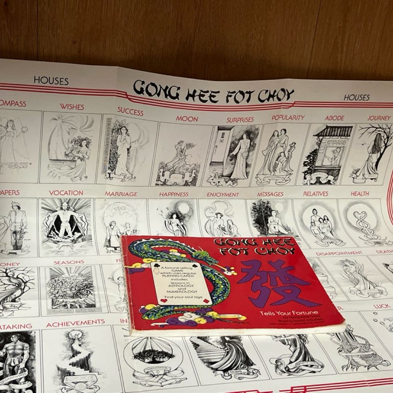 Gong Hee Fot Choy: Tells Your Fortune With Fold Out Game Board