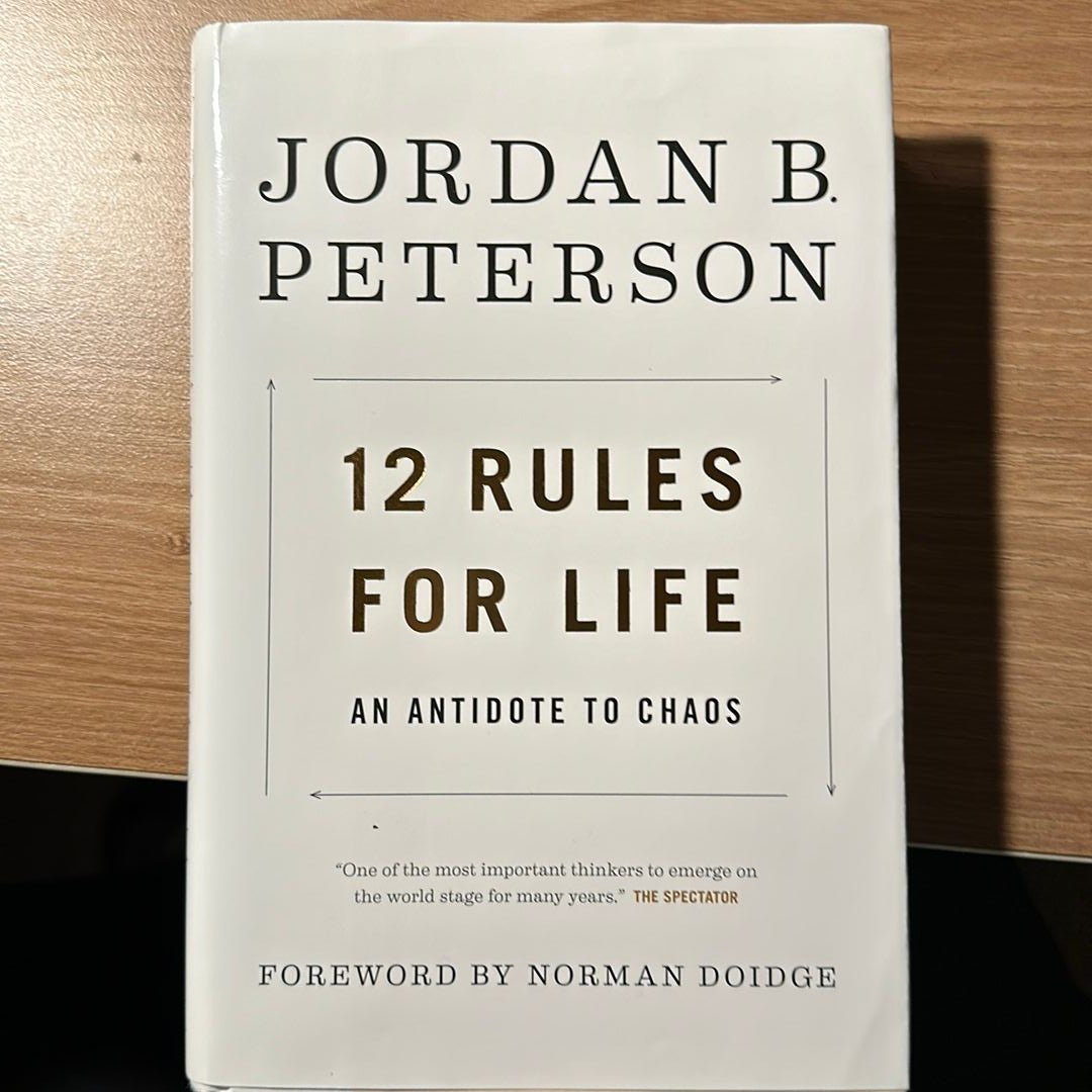 12 Rules for Life by Jordan B. Peterson: 9780345816023