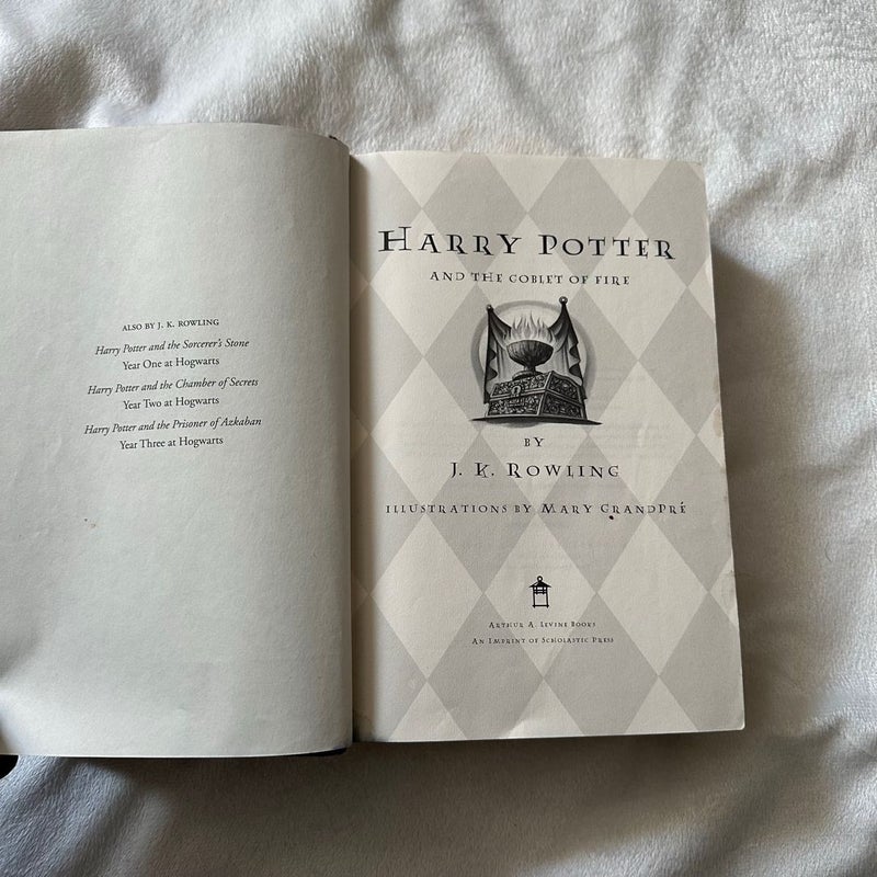 First Edition/1st Printing - Harry Potter and the Goblet of Fire