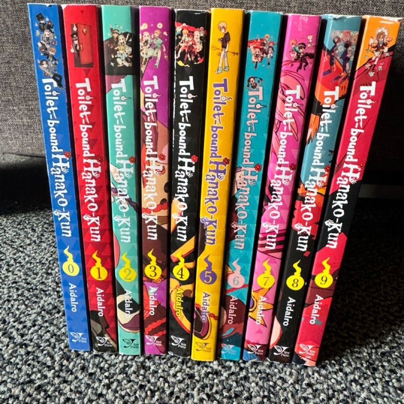 Toilet Bound Hanako Kun Volumes 0-9