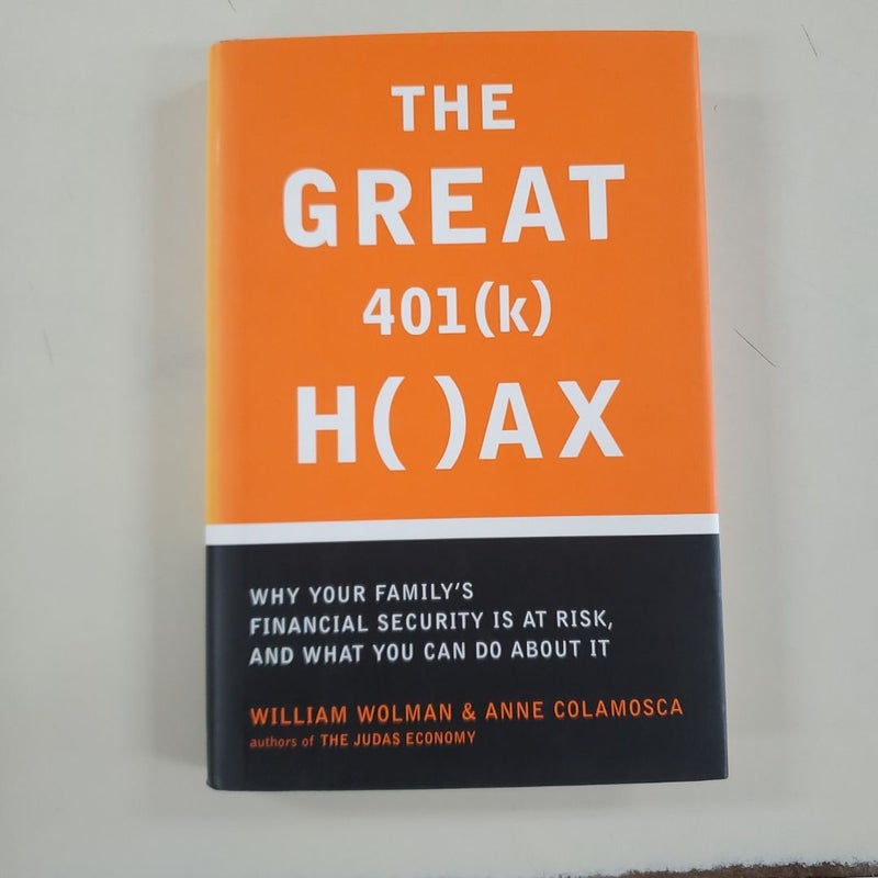 The Great 401(k) Hoax