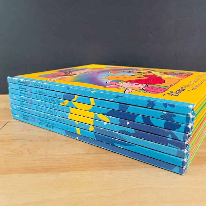 Disney’s Out & About Wolith Pooh, A Grow & Learn Library Bundle-Lot of 8; Volumes 1,2,4,5,6,8,9,11