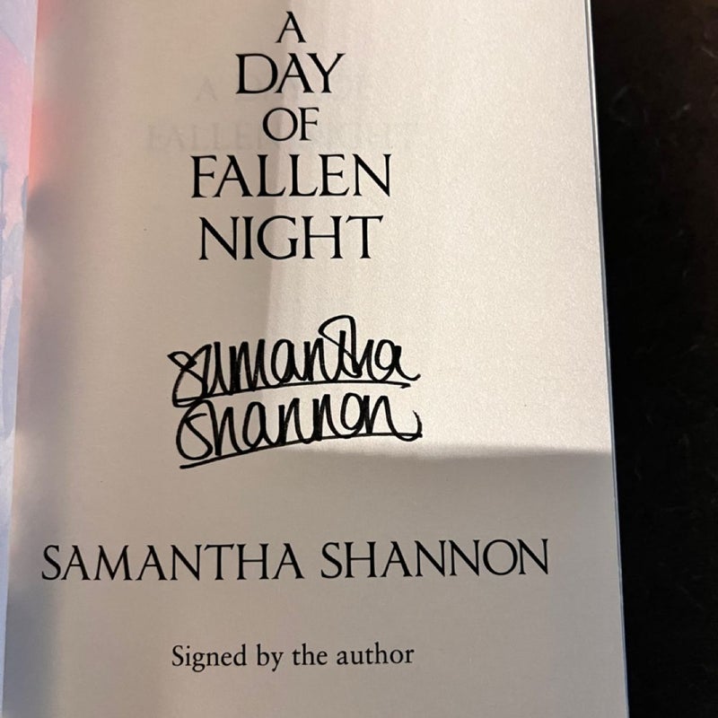 A Day Of Fallen Night (Signed) 