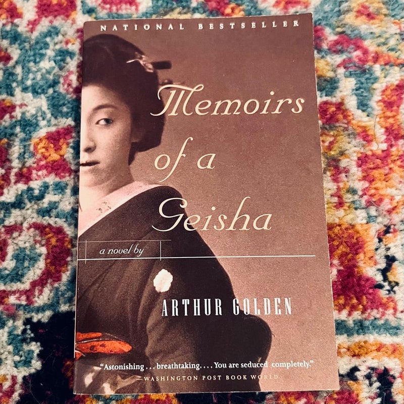 Memoirs of a Geisha: A Novel By Arthur Golden Trade PB VG