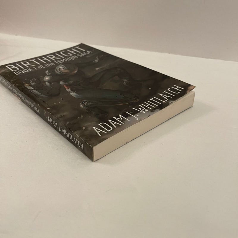 SIGNED Birthright : Book I of the Temujin Saga