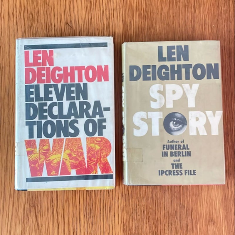 2 Len Deighton Books