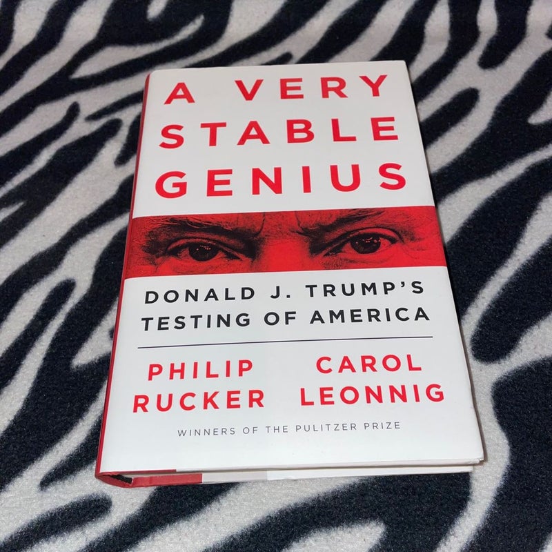 A Very Stable Genius