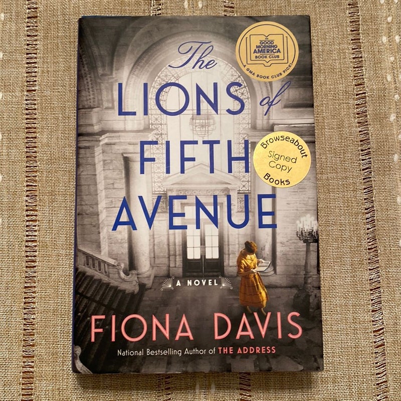 The Lions of Fifth Avenue (signed copy)