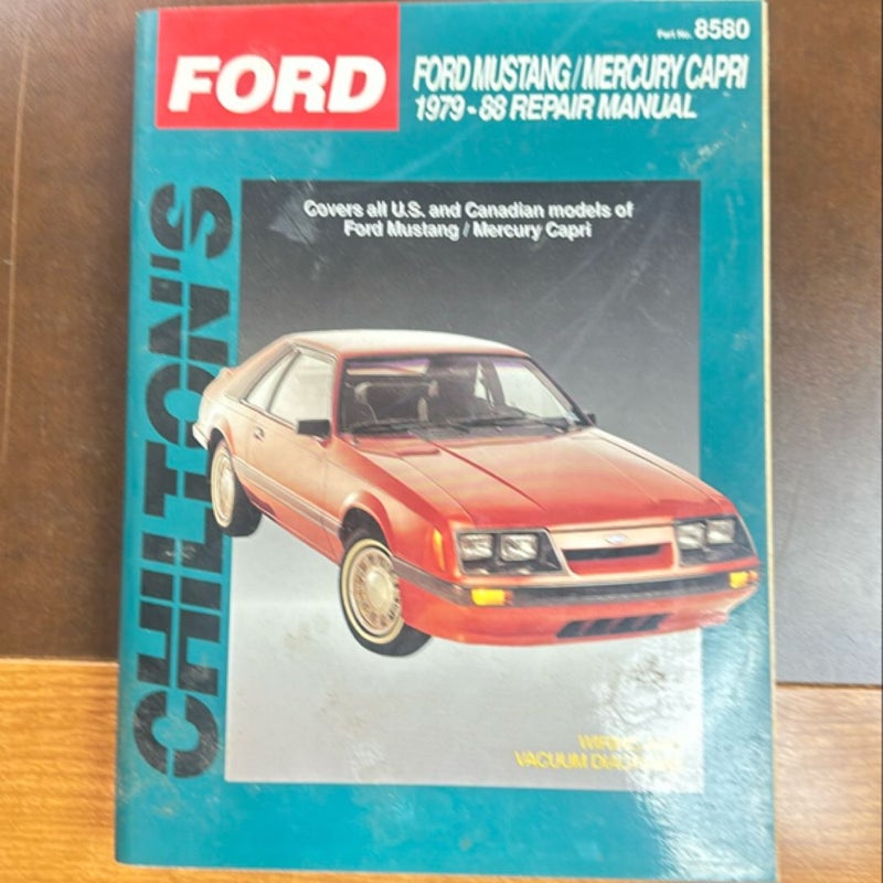 Ford Mustang and Capri, 1979-1988